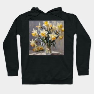 Easter Daffodils Study Hoodie